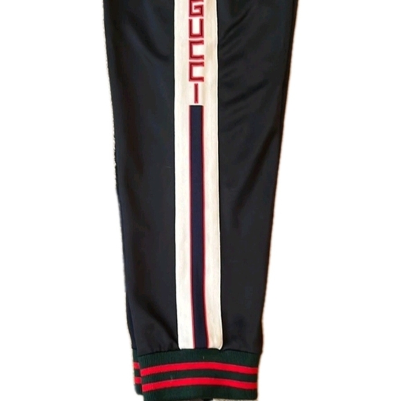 Gucci Technical Jersey (Unisex) Track Joggers Black Size 54/XXL (EUC) - Picture 3 of 10